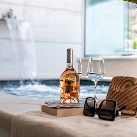 With Pool And Hot Tub