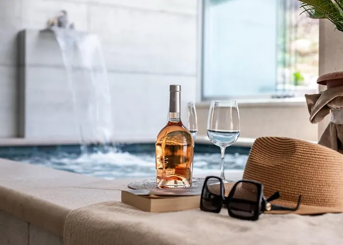 With Pool And Hot Tub